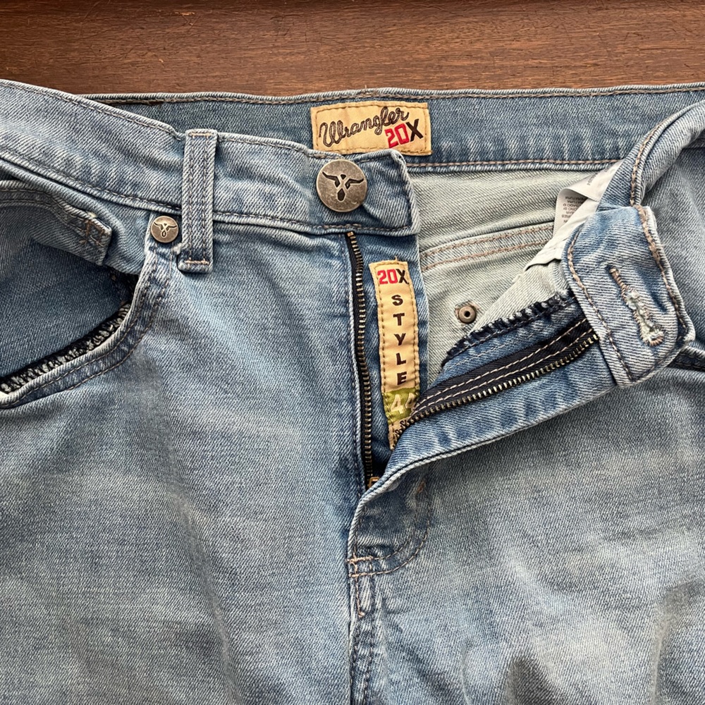 Wrangler 20X Men's Slim Fit Straight Leg Jeans 31x34